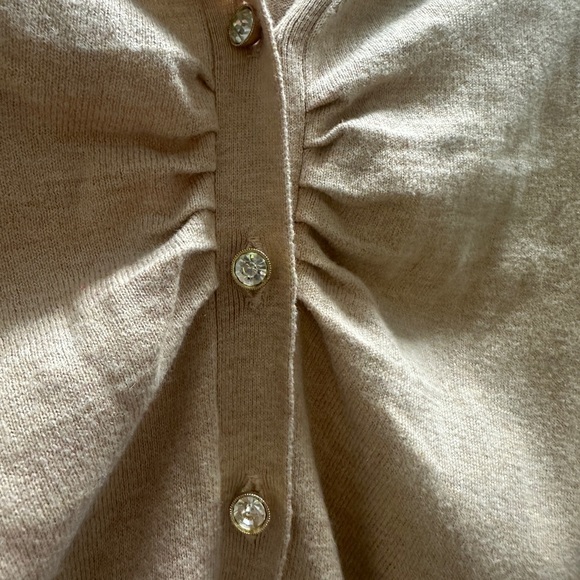 Talbots Cream Knit Sweater - Picture 2 of 3